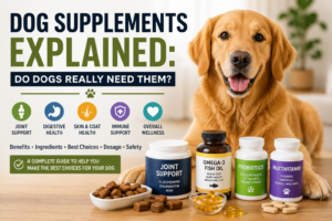 Read more about the article Dog Supplements Explained: Do Dogs Really Need Them?